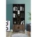 Wade Logan® Arto 75.5" H x 31" W Standard Bookcase Wood in Brown | 75.6 H x 31.5 W x 15.5 D in | Wayfair BA19C71C1DFA44239ADDC0A561757985