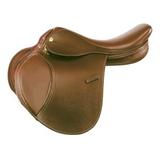 Kincade Childs Leather Close Contact Saddle - 15 - Wide - Brown - Smartpak