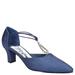 Easy Street Moonlight - Womens 8.5 Navy Pump Medium