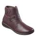 Easy Spirit Aurelia Casual Boot - Womens 5 Purple Boot Medium