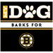 Imperial Boston Bruins 10" x 10.5" Dog Barks Wood Wall Art