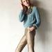 Anthropologie Sweaters | Anthropologie Guinevere Purl-Wise Pullover Sweater | Color: Blue | Size: S
