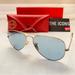 Ray-Ban Accessories | % Auth Ray-Ban Aviator Sunglasses | Color: Blue | Size: Os
