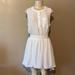 Anthropologie Dresses | Host Pick Anthropologie Ya Da Hi Low White Dress | Color: White | Size: M