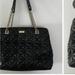 Kate Spade Bags | Kate Spade Quilted Black Tote With Gold Chain Straps | Color: Black | Size: 10””H X 14”W X 6”D