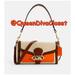 Coach Bags | Coach Jade Shoulder Bag Sunbeam Ivory Orange Cognac Camel Brown Leather 1937 | Color: Orange/Tan | Size: Os