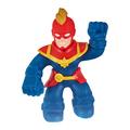 BANDAI - Heroes of GOO JIT Zu - Marvel-Actionfigur - Cap Marvel Mehrfarbig CO41487