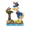 Disney Traditions Donald With Chip & Dale Figurine