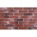 Faceables Aura 2.25" x 8.5" Beveled Cement Subway Tile Cement in Red/Black | 8.5 H x 2.25 W x 0.5 D in | Wayfair AU1009