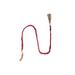 iH casadécor 6' Tassel Novelty Garland Wood in Red | 1 H x 2 D in | Wayfair XM-XA1023RD