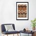 Foundry Select Natural History Lodge Southwest Patterns Painting Print on Wrapped Canvas Metal in Brown/Green/Orange | 32 H x 24 W in | Wayfair