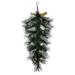 Vickerman 32" Champagne Deco Teardrop | 32 H x 4.5 W x 18 D in | Wayfair L212332