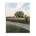 Stupell Industries Rural Grasslands Lone Country Tree Clear Sky Wall Plaque Art By Ziwei Li Wood in Blue/Brown/Gray | 15 H x 10 W x 0.5 D in | Wayfair