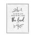 Stupell Industries Serve The Lord Spiritual Scripture Rustic Botanicals Canvas in Black/White | 20 H x 16 W x 1.5 D in | Wayfair an-830_wfr_16x20