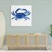 Stupell Industries Detailed Crab Wildlife Blue Ocean Sea Life Canvas Wall Art By Patti Mann Canvas in White | 36 H x 36 W x 1.5 D in | Wayfair