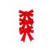 The Holiday Aisle® Shiny Bow Fabric in Red | 2 H x 4.75 W x 3.95 D in | Wayfair 2EE6CC8AD4DD46BEB16A7F8D6AC033F7