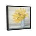 Rosalind Wheeler Golden Fall Floral Bouquet in Country Milk Tin Canvas Wall Art by Julia Purinton Canvas in Gray | 17 H x 21 W x 1.7 D in | Wayfair