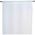 Madura - Voilage de vitrages 60x290 cm Blanc - mykonos - Blanc