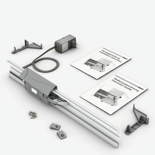 Servo-drive uno eins2fünf Mülltrennsystem-Set Korpusbreite 500 mm - Blum