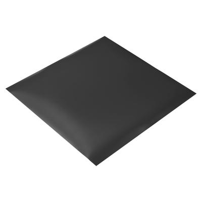 20x20" PVC Backdrop, 1 Pack Seamless Non-Reflection Photo Background, Black