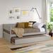 Tribeca Wood Panel Twin Size Daybed - with Twin Trundle