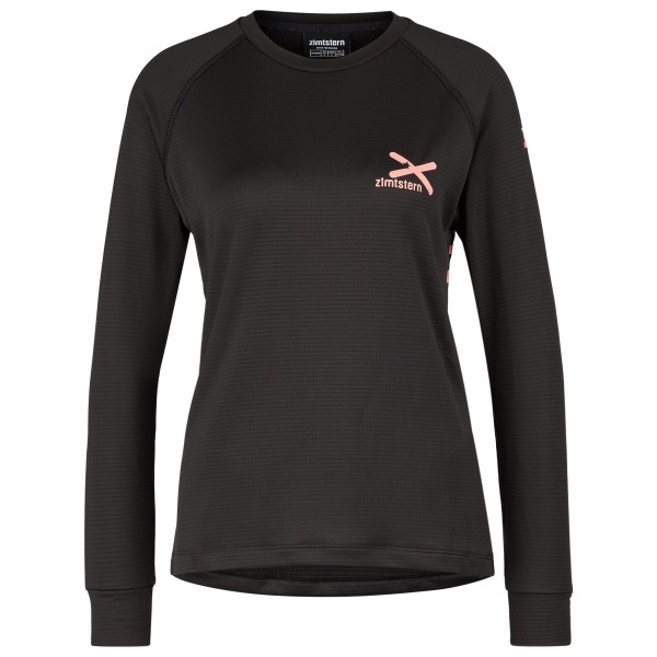 Zimtstern - Women's Crewz Shirt L/S - Fleecepullover Gr XL schwarz