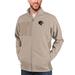 Men's Antigua Oatmeal UAB Blazers Course Full-Zip Jacket