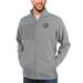 Men's Antigua Heather Gray Texas A&M Aggies Course Full-Zip Jacket