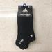 Adidas Underwear & Socks | 6 Pack Adidas Men’s Black Space Dye No Show Performance Lifestyle Socks | Color: Black | Size: L