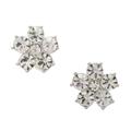 Kate Spade Jewelry | Kate Spade Silver Gleaming Gardenia Flower Earrings | Color: Silver | Size: Os