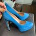 Jessica Simpson Shoes | Jessica Simpson Leonne Blue High Heels Size 9.5 | Color: Blue | Size: 9.5