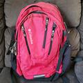 Columbia Bags | Columbia Monument Unisex Adults Backpack Red Outdoor Hiking School Work | Color: Red | Size: Os