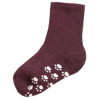 Joha - Kid's 721 Wool Sock Anti-Slip - Hüttenschuhe 27-30 | EU 27-30 rot/lila Image