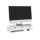 SoBuy BBF03-W, Monitor Stand Computer Screen Monitor Stand Monitor Riser Desk Organizer with 3 Drawers