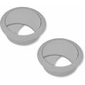 Cyclingcolors - 2x passe câble bureau table fil diamètre 58mm encastrable cordon prise ordinateur