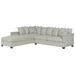 Gray Reclining Sectional - Fairfield Chair Urban Living Left Hand Facing Sofa & Chaise Polyester | 32.5 H x 71 W x 90 D in | Wayfair