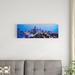 East Urban Home 'Evening in Atlanta, Atlanta, Georgia' Photographic Print on Canvas in Blue | 16 H x 48 W in | Wayfair