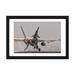 East Urban Home An F/A-18C Hornet Takes off from USS George H.W. Bush by Giovanni Colla - Wrapped Canvas Photograph Metal in Gray | Wayfair