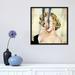 East Urban Home 'Marilyn Monroe' Graphic Art on Wrapped Canvas, Cotton in Black/Brown/White | 18 H x 18 W x 1.5 D in | Wayfair