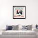 East Urban Home 'Morning News IV' Vintage Advertisement on Wrapped Canvas Paper in Black/Blue/Green | 24" H x 24" W x 1" D | Wayfair