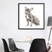 East Urban Home Brindled French Bulldog by Wandering Laur - Gallery-Wrapped Canvas Giclée Print Canvas, in Gray/Green/White | Wayfair