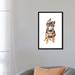 East Urban Home German Shepherd Puppy by Wandering Laur - Gallery-Wrapped Canvas Glicée Print, in Green/White | 26 H x 18 W x 1.5 D in | Wayfair