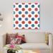 East Urban Home 'Coastal Life Step II' By Anne Tavoletti Graphic Art Print on Wrapped Canvas Paper in Blue/Red | 24 H in | Wayfair