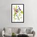 East Urban Home 'Watercolor Floral Study I' Watercolor Painting Print on Canvas Canvas, Cotton in Green/White | 26 H x 18 W x 1.5 D in | Wayfair