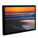 ArtWall As Dawn Approaches by Steve Ainsworth Photographic Print on Wrapped Canvas Canvas/Metal in Blue/Orange | 32 H x 48 W x 2 D in | Wayfair