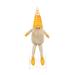 ZiaBella Candy Corn Gnome w/ Floppy Legs, Wood | 8.5 H x 4.25 W x 4 D in | Wayfair F2622 Bin-1514