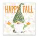 Stupell Industries Happy Fall Patterned Gnome Holding Orange Pumpkins Black Framed Giclee Texturized Art By Andi Metz Canvas in Green/Orange | Wayfair