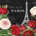 Ophelia & Co. Rouge Paris III Black - Wrapped Canvas Graphic Art Canvas in Red/Black | 30 H x 30 W x 1.25 D in | Wayfair