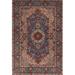 Blue/Brown 60 W in Indoor Area Rug - Canora Grey Everly Oriental Area Rug Polyester/Wool | Wayfair 7D5FD89F382D4841AB5914A0BD2BD775