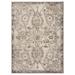 White 120 x 92 x 0.5 in Area Rug - Luxe Weavers Oriental Floral Non-Shedding Area Rug Polypropylene | 120 H x 92 W x 0.5 D in | Wayfair